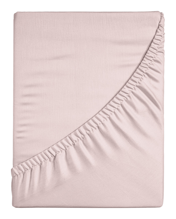 Ten Cate Premium Katoensatijnen Hoeslaken 90x200 - Blush