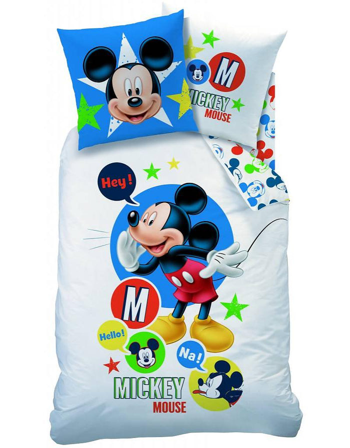 Dekbedovertrek Mickey Mouse Expressions
