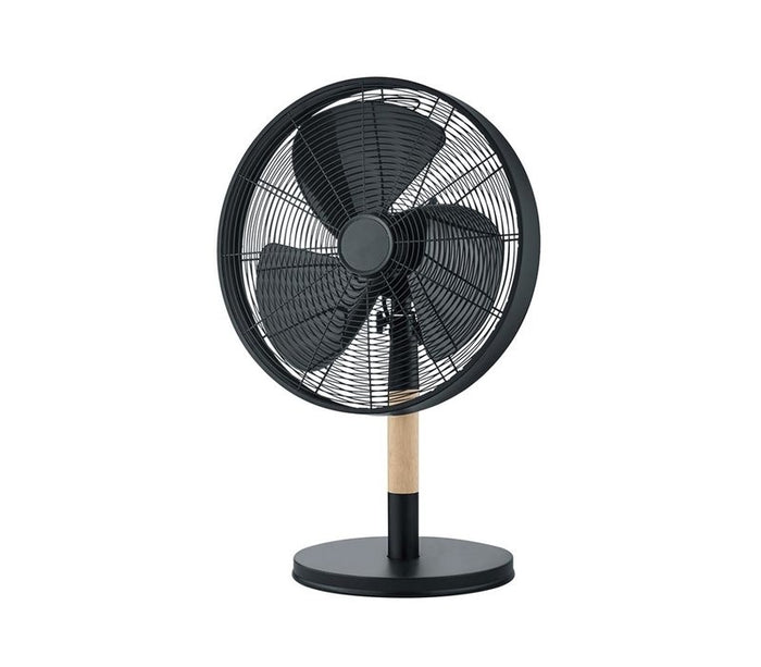 Reality Leuchten Staande Ventilator Viking Black 35cm