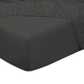 Phlox - Hoeslaken Uni 300TC - 180x200cm - antraciet