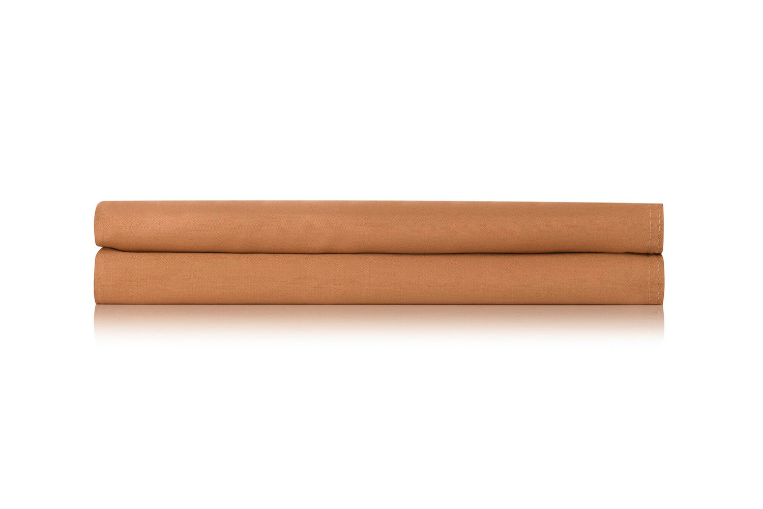 Zo home Satinado Laken Katoen Satijn - cognac brown