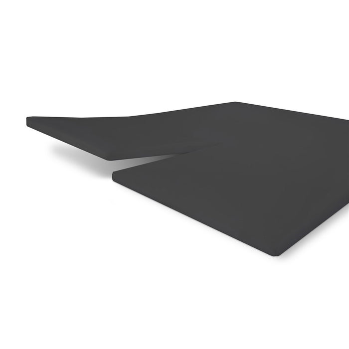 Walra - Hoeslaken Split-Topper - Jersey - 180x200 - Antraciet