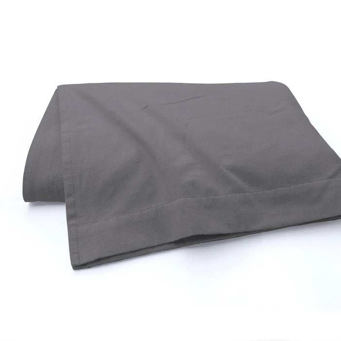 Eleganzzz Laken Flanel antraciet