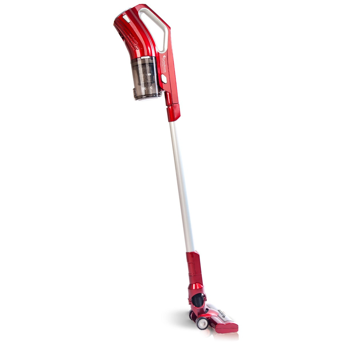 TurboTronic VS180 draadloze steelstofzuiger met accessoires - Rood