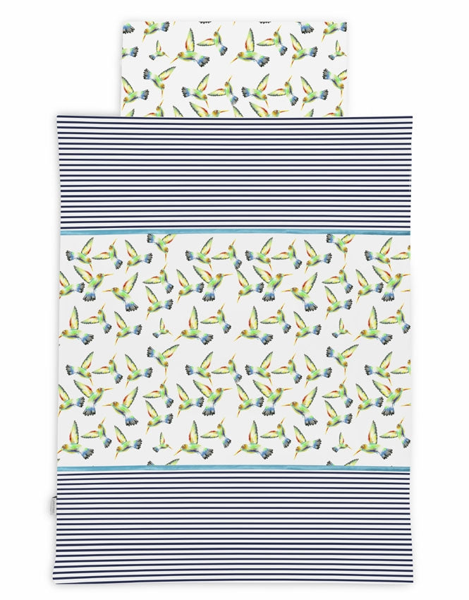 Dekbedovertrek Kolibrie 140x200cm