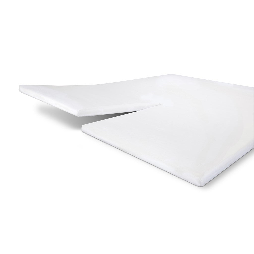Byrklund - Molton Bed Basics Multifit Split-Topper - 180x220 - Wit