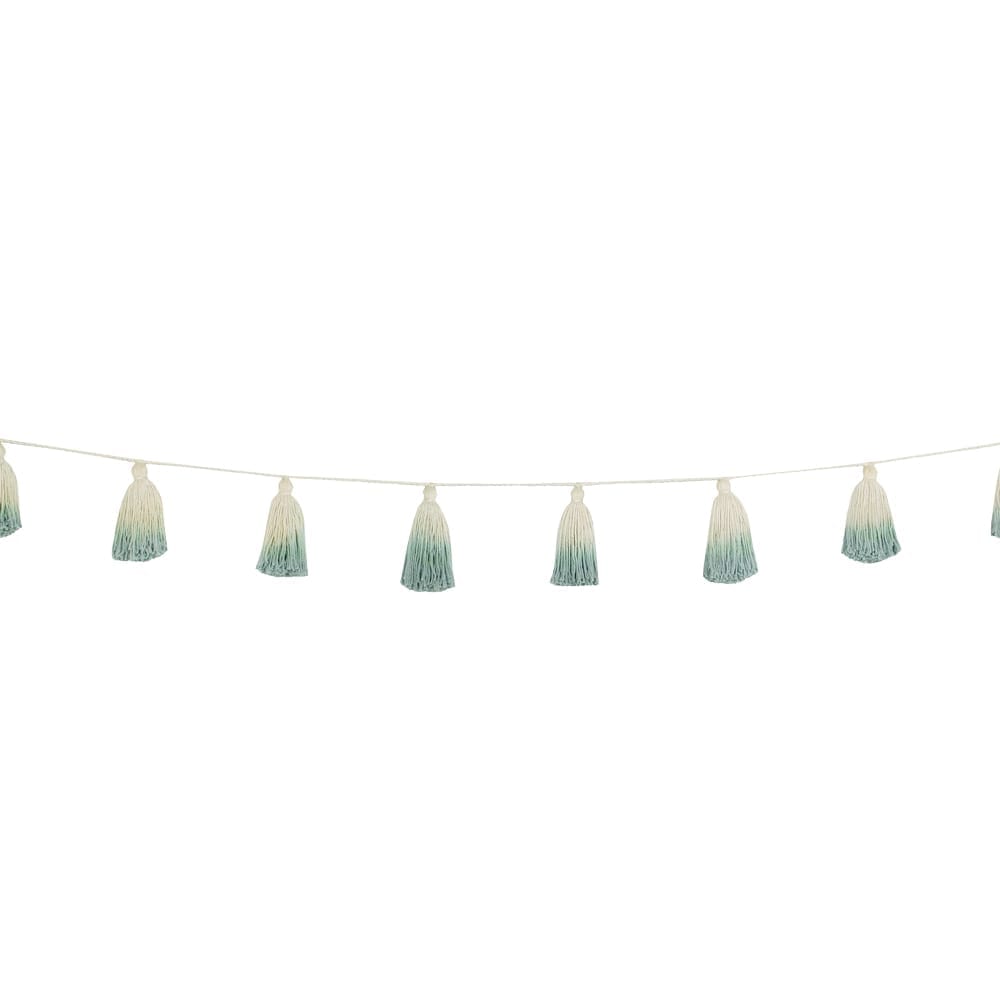 Lorena Canals Pom Pom Tie-Dye Vintage Blue Slinger 170 cm cm