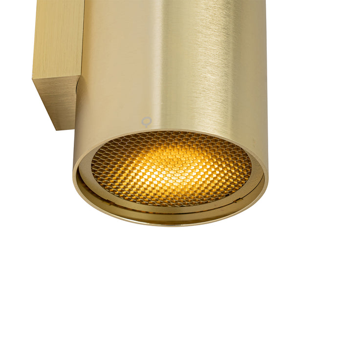 QAZQA Design wandlamp goud rond 2-lichts - Sab Honey