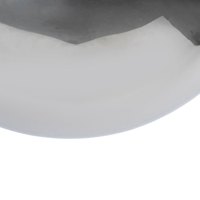 QAZQA Smart hanglamp zwart met smoke glas 30 cm incl. Wifi ST64 -