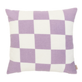 by fonQ Check Sierkussen 50 x 50 cm - Lavendel