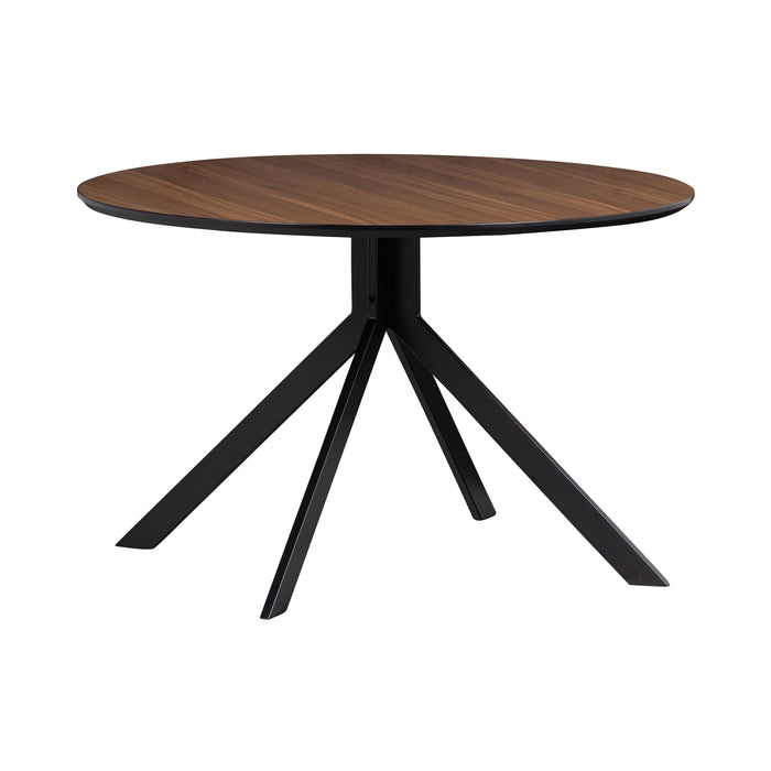 WOOOD Bruno Eettafel - Ø 120 cm - Walnoot