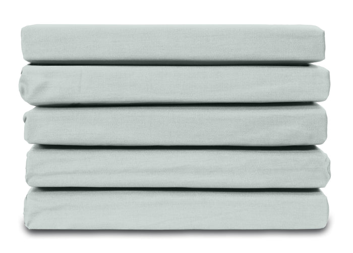 Ten Cate Katoensatijnen Hoeslaken - 90x200 - Mint