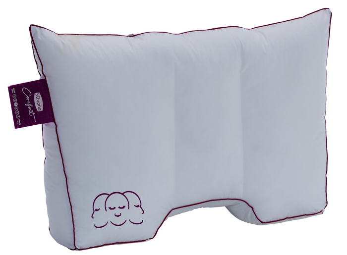 Silvana Comfort Hoofdkussen Medium Zacht paars