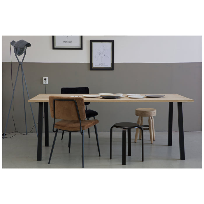 WOOOD Tablo A Poot Kd 1 Stuks - Metaal - Zwart - 72x79x10