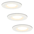 HOFTRONIC 3x Venezia - LED Inbouwspots Badkamer IP65 Wit