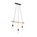 QAZQA Hanglamp dami - Zwart - Landelijk - L 70cm