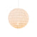 QAZQA Retro hanglamp wit 40 cm - Lina Ball 40