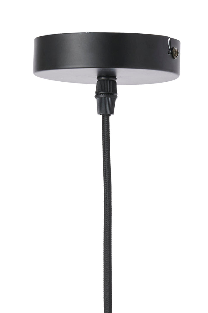 D - Light & Living - Hanglamp Paloma - 50x50x3.5 - Zwart