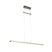 QAZQA LED Hanglamp Riley - Staal - Modern - L 1000mm