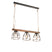 QAZQA Hanglamp arthur - Zwart - Industrieel - L 94cm