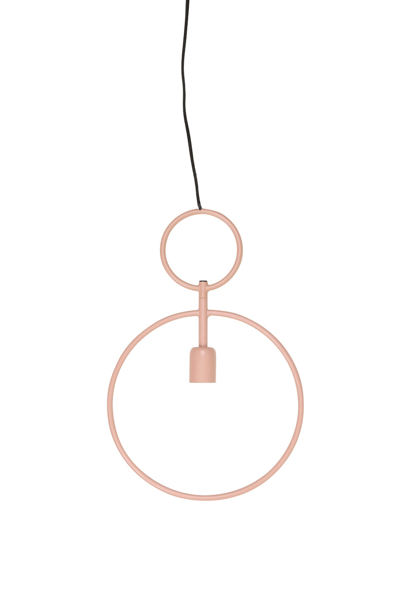 Light & Living - Hanglamp Dorina - 30x4x45 - Roze