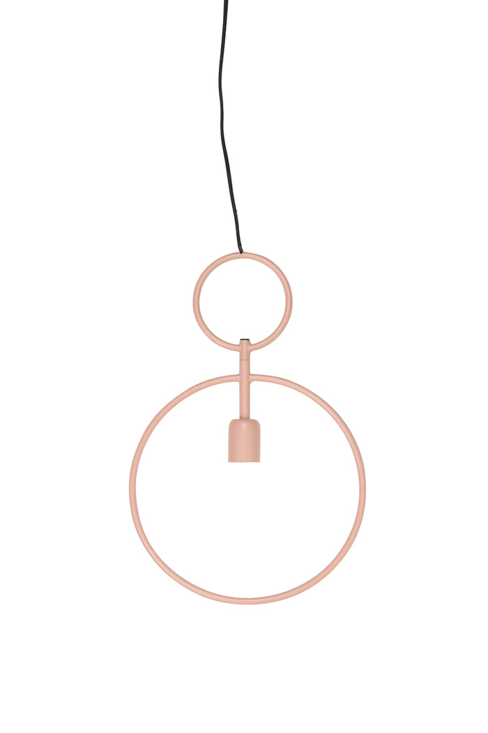 Light & Living - Hanglamp Dorina - 30x4x45 - Roze
