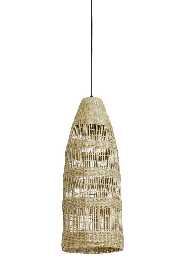 Light & Living Hanglamp Ø20x42 cm LATIKA zeegras naturel