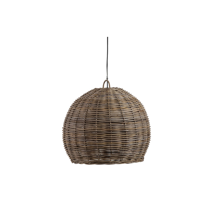 WOOOD Mooze Hanglamp - Rotan - Naturel - 50x60x60
