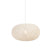 QAZQA Landelijke hanglamp wit 50 cm - Corda Flat