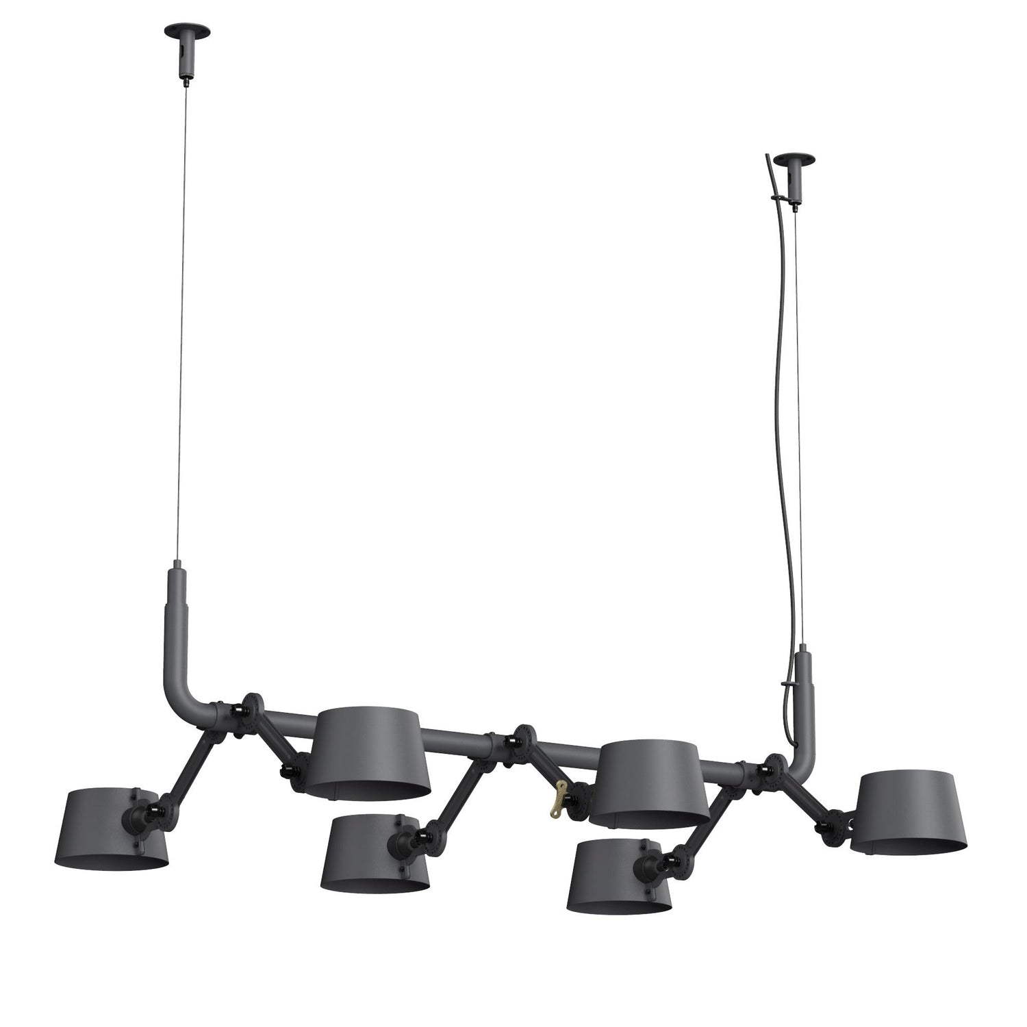 Bolt 6 hanglamp Midnight Grey