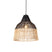QAZQA Hanglamp jenthe - Zwart - Landelijk - D 40cm
