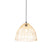 QAZQA Hanglamp magna rotan - Naturel - Landelijk - H 99.5cm