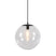 QAZQA Moderne hanglamp transparant 35 cm - Pallon