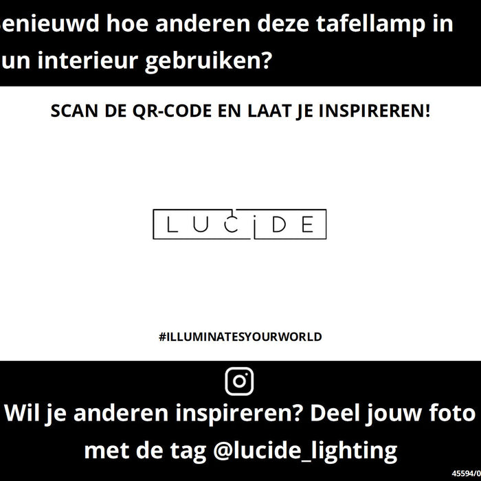 Lucide JOANET Tafellamp