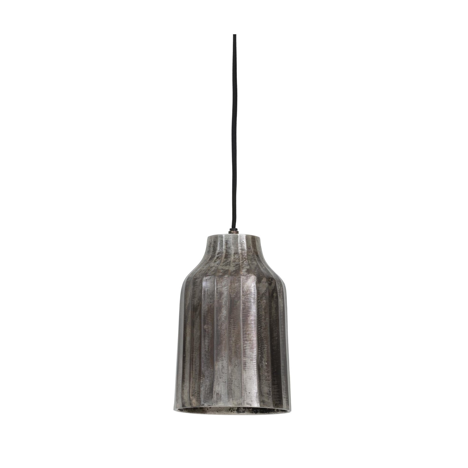 Light & Living Hanglamp Cheyda - Zwart Parelmoer - Ø15x24 cm
