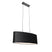QAZQA Hanglamp tanbor - Zwart - Modern - L 75cm
