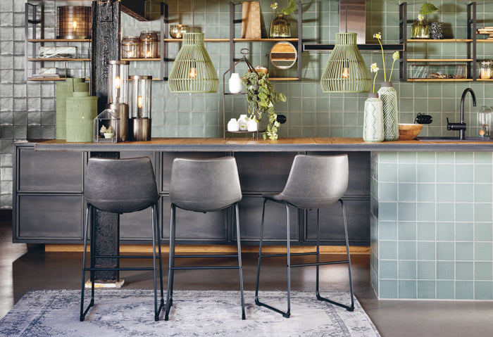 Light & Living Hanglamp Timaka - Rotan Groen - Ø37cm