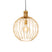 QAZQA Hanglamp wire-dos - Goud|messing - Design - D 400mm