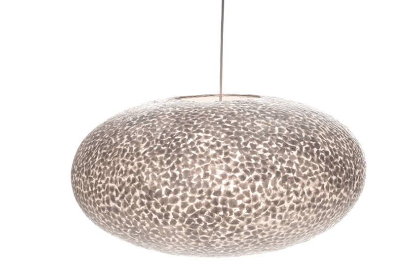 Villaflor Hanglamp Wangi White UFO 60cm Ø E27 Fitting