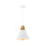 QUVIO Hanglamp langwerpig wit - QUV5159L-WHITE