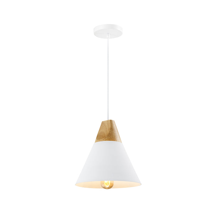 QUVIO Hanglamp langwerpig wit - QUV5159L-WHITE