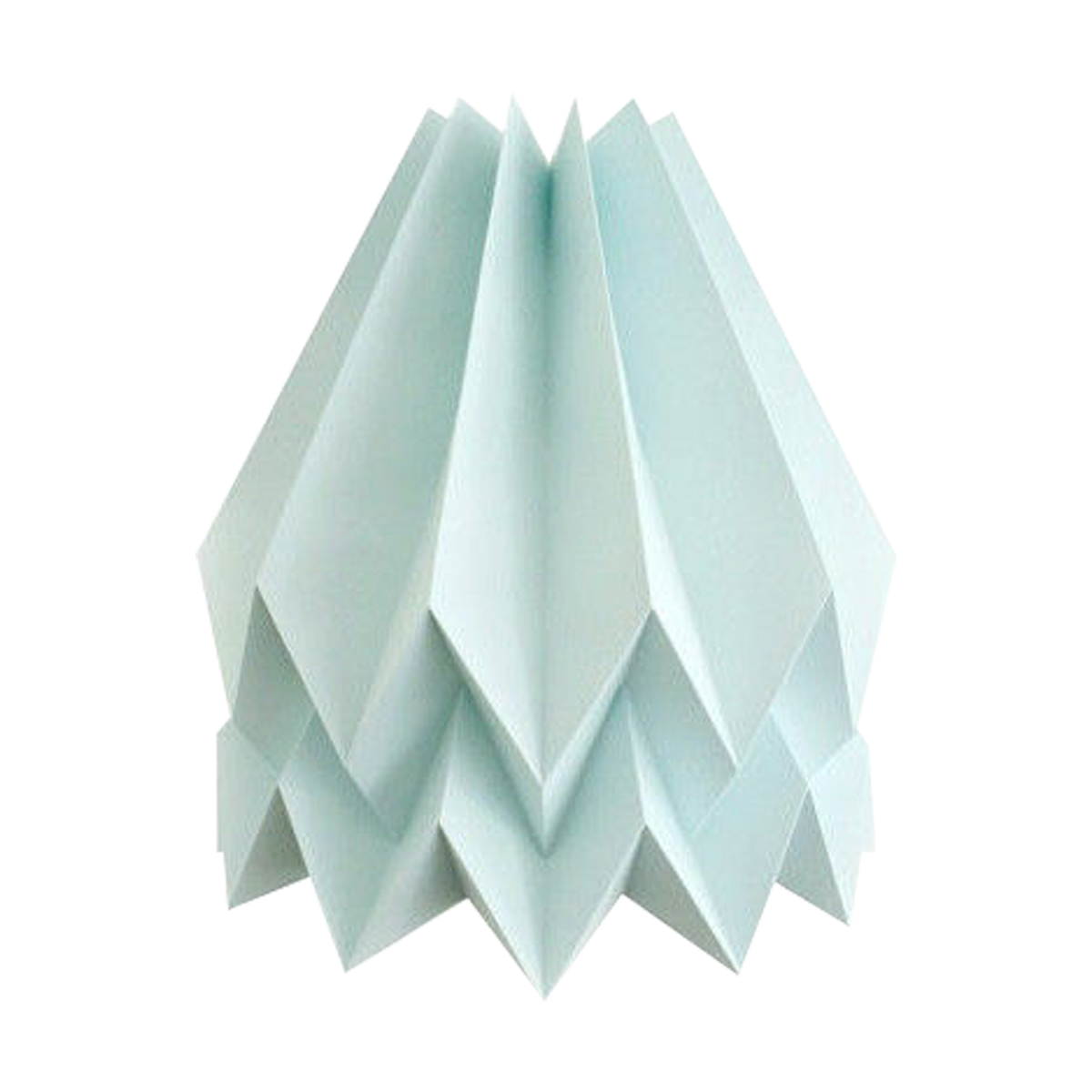Orikomi Origami lampenkap - Papier -  Ø30 cm - Mint