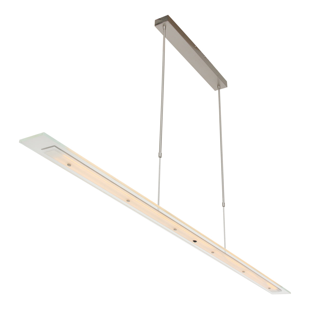 Steinhauer Plato Hanglamp Staal 170 cm breed