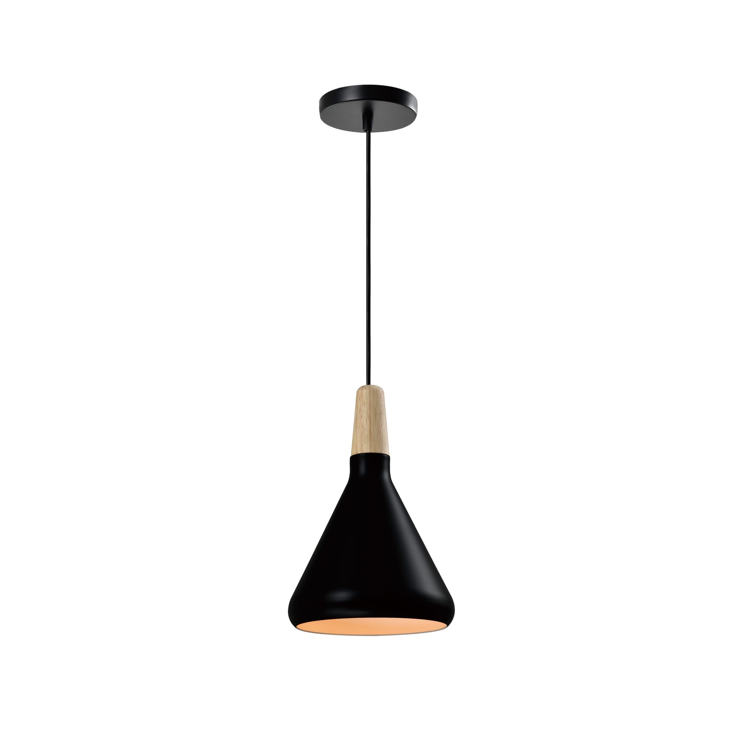 QUVIO Hanglamp langwerpig zwart - QUV5134L-BLACK