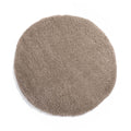 Tapeso Rond hoogpolig vloerkleed - Cozy Shaggy - beige - 160 cm
