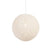 QAZQA Landelijke hanglamp wit bol 45cm - Corda