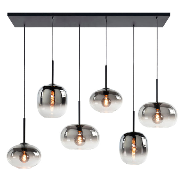 Highlight Hanglamp modern - Glas - Zwart