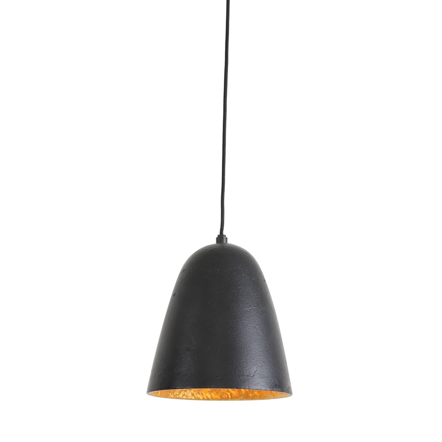 Light & Living Hanglamp Sumeri - Zwart|Goud - Ø18cm