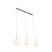 QAZQA Hanglamp eloy - Staal - Modern - L 110cm