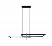 Trio Leuchten Salinas Hanglamp SMD LED 34W Zwart